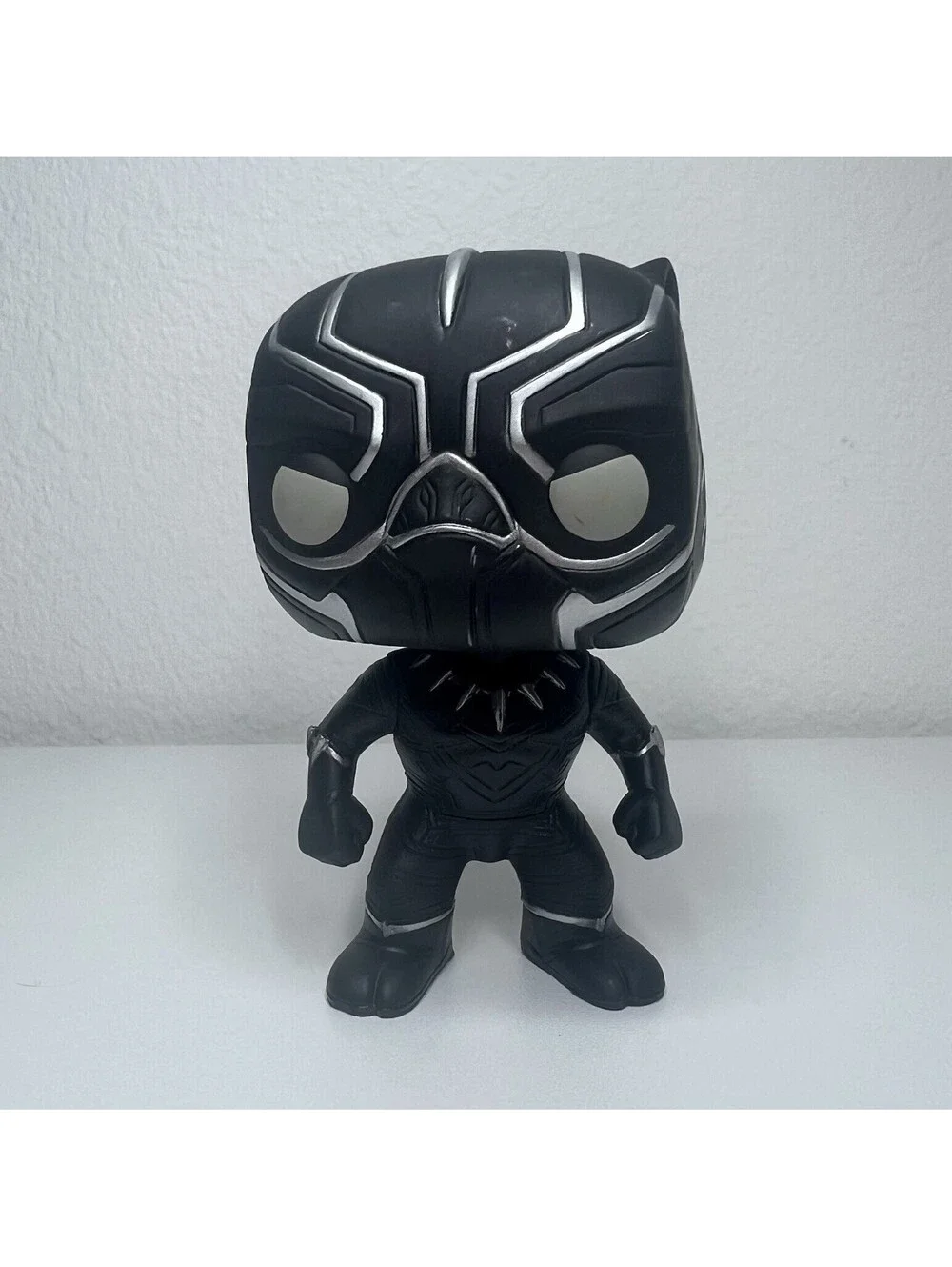 Funko Black Panther Marvel Pop! Vinyl Figure Black Silver Superheroes